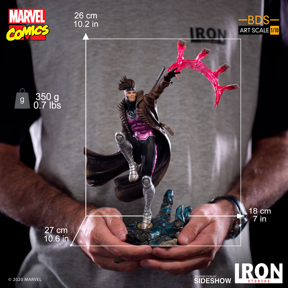 Gambit Marvel X-Men 1:10 Scale Statue