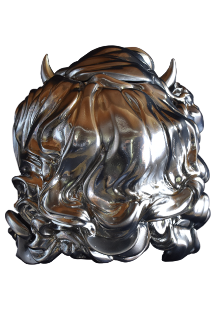 Ghost Nameless Ghouls Chrome Ghoulette Mask - Collectors Row Inc.