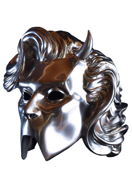 Ghost Nameless Ghouls Chrome Ghoulette Mask - Collectors Row Inc.