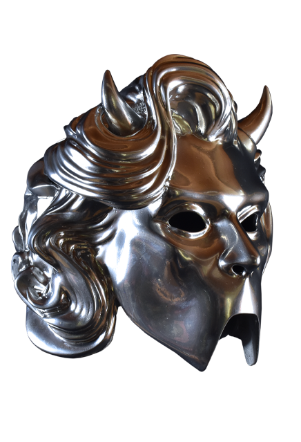 Ghost Nameless Ghouls Chrome Ghoulette Mask - Collectors Row Inc.