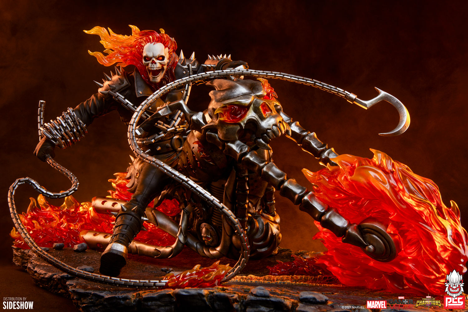 Marvel Ghost Rider Sixth Scale Diorama
