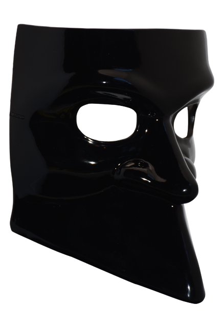 Ghost BC Original Nameless Ghouls Black Mask by Trick or Treat Studios - Collectors Row Inc.