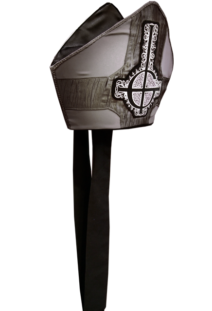 Ghost Papa Emeritus II Adult Pope Hat Accessory by Trick or Treat Studios - Collectors Row Inc.
