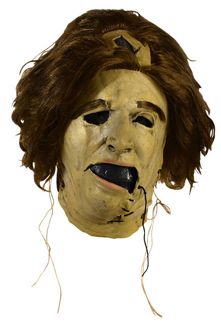 Leatherface 1974 GRANDMA Mask Texas Chainsaw Massacre by Trick or Treat Studios - Collectors Row Inc.