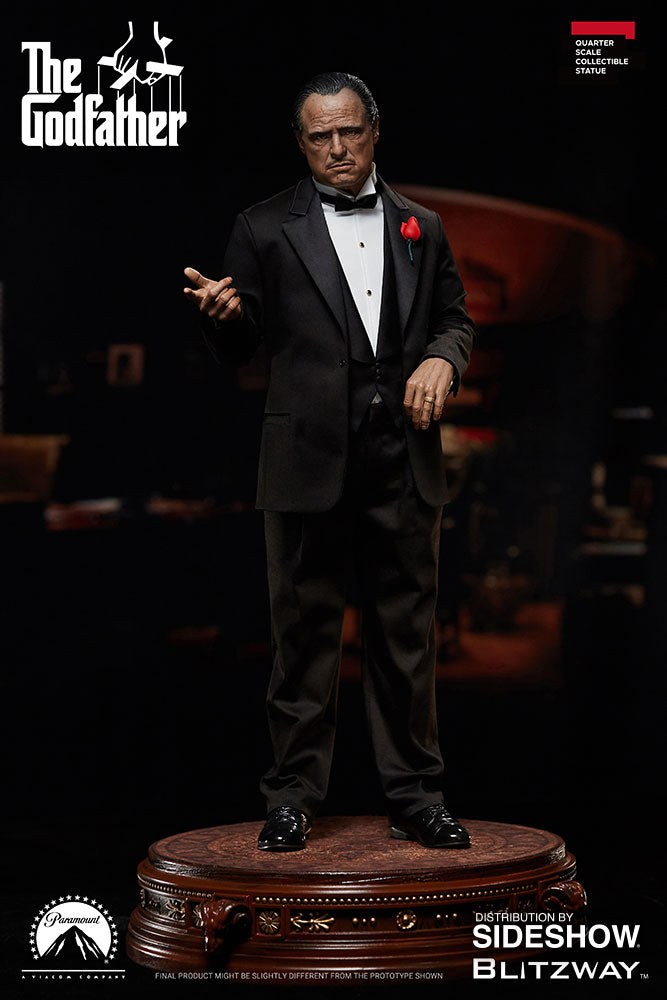 Blitzway GodFather Vito Corleone 1:4 Superb Scale - Statue - Collectors Row Inc.