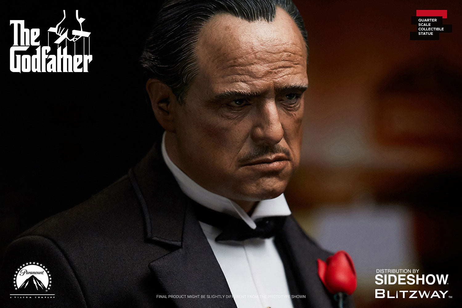 Blitzway GodFather Vito Corleone 1:4 Superb Scale - Statue - Collectors Row Inc.