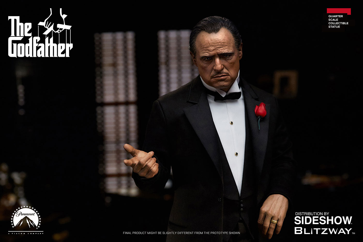 Blitzway GodFather Vito Corleone 1:4 Superb Scale - Statue - Collectors Row Inc.
