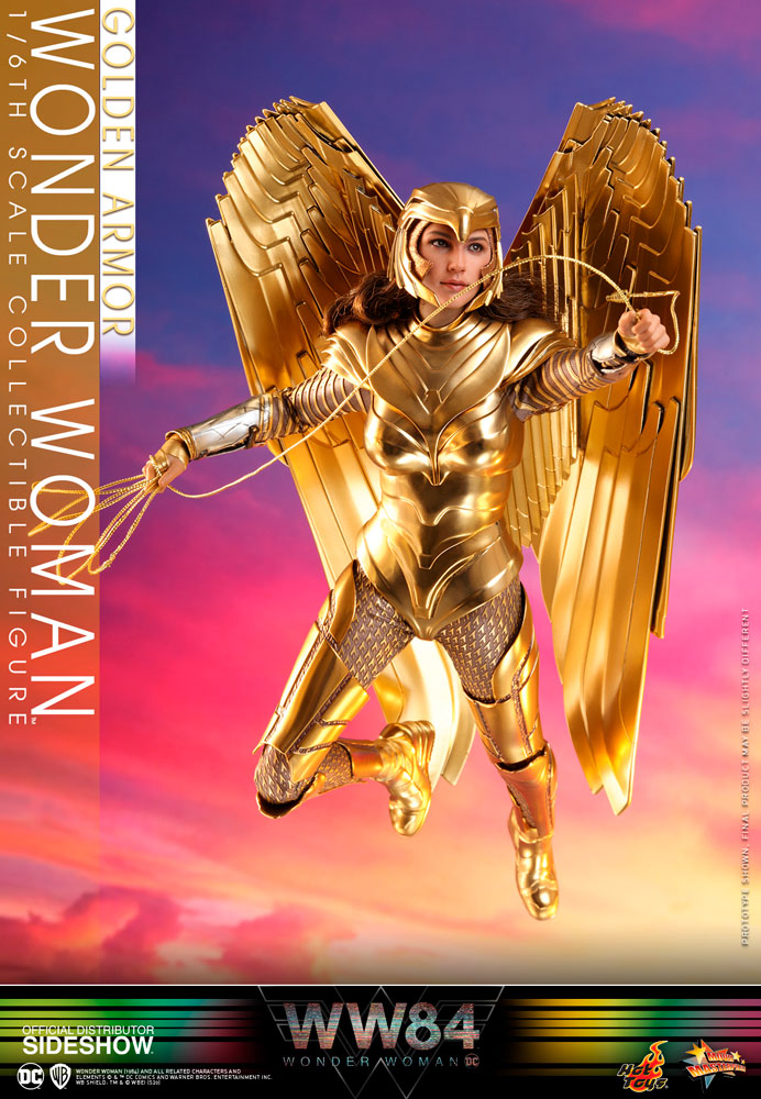 Wonder Woman Golden Armor Sixth Scale Figure - Collectors Row Inc.