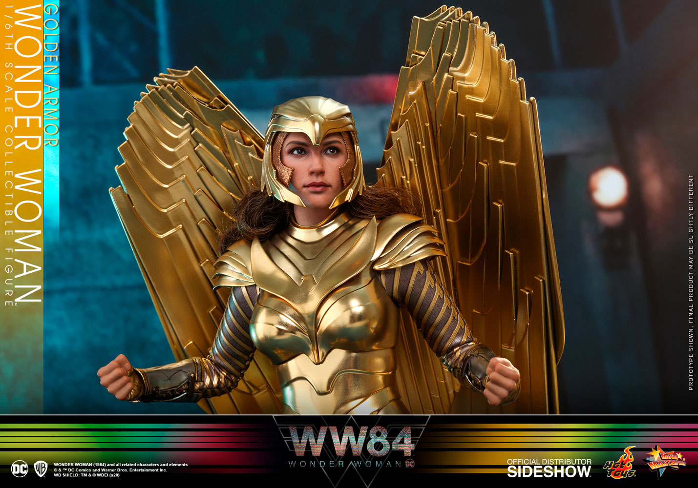 Wonder Woman Golden Armor Sixth Scale Figure - Collectors Row Inc.