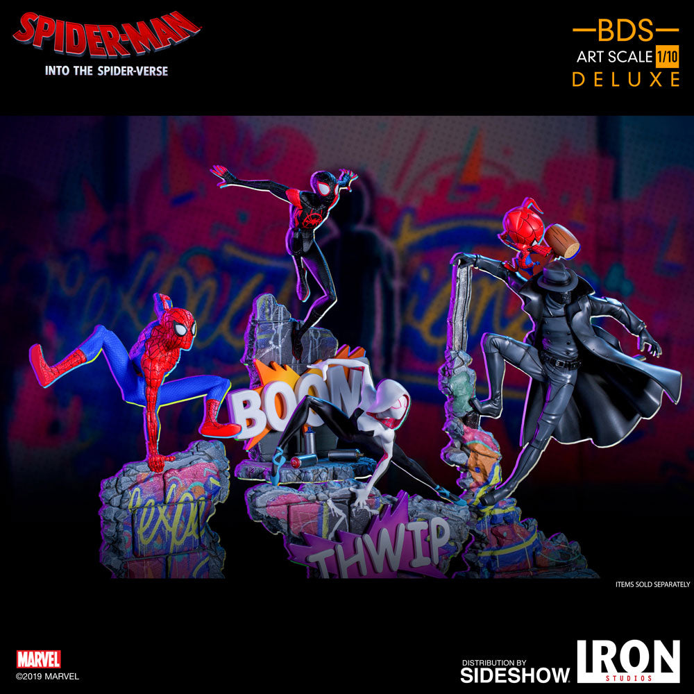 Into the Spiderverse Gwen Stacy Spider-Gwen 1/10th Scale Statue - Collectors Row Inc.