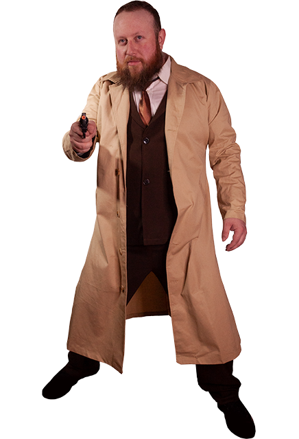 Halloween 1978  Micheal Myers Samuel Loomis Costume - ADULT- by Trick or Treat Studios - Collectors Row Inc.