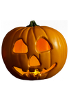 Halloween II Micheal Myers Light up Pumpkin Prop Replica by Trick or Treat Studios - Collectors Row Inc.
