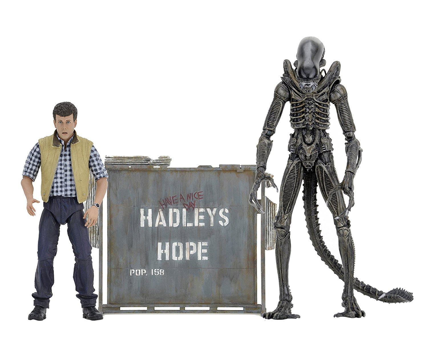 NECA - Aliens Hadley's Hope Deluxe Action Figure 2 Pack - Collectors Row Inc.
