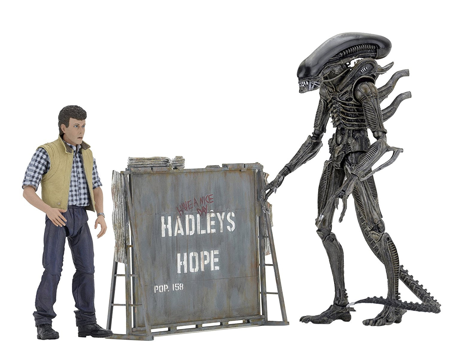 NECA - Aliens Hadley's Hope Deluxe Action Figure 2 Pack - Collectors Row Inc.