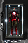 Hot Toys Iron Man 3 Hall of Armor Single Diorama Series Sixth Scale Figure Accessory Case - Collectors Row Inc.