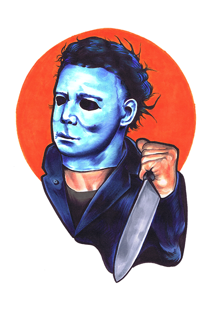 Halloween 1978 Micheal Myers Wall Decor Series 1 Collection by Trick or Treat Studios - Collectors Row Inc.