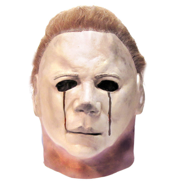 Halloween II Micheal Myers Blood Tears Deluxe Mask by Trick or Treat S