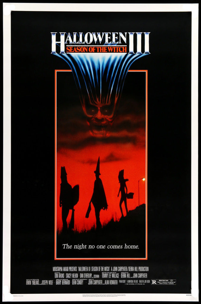 Halloween III Silver Shamrock Final Processing Aluminum Sign - Collectors Row Inc.
