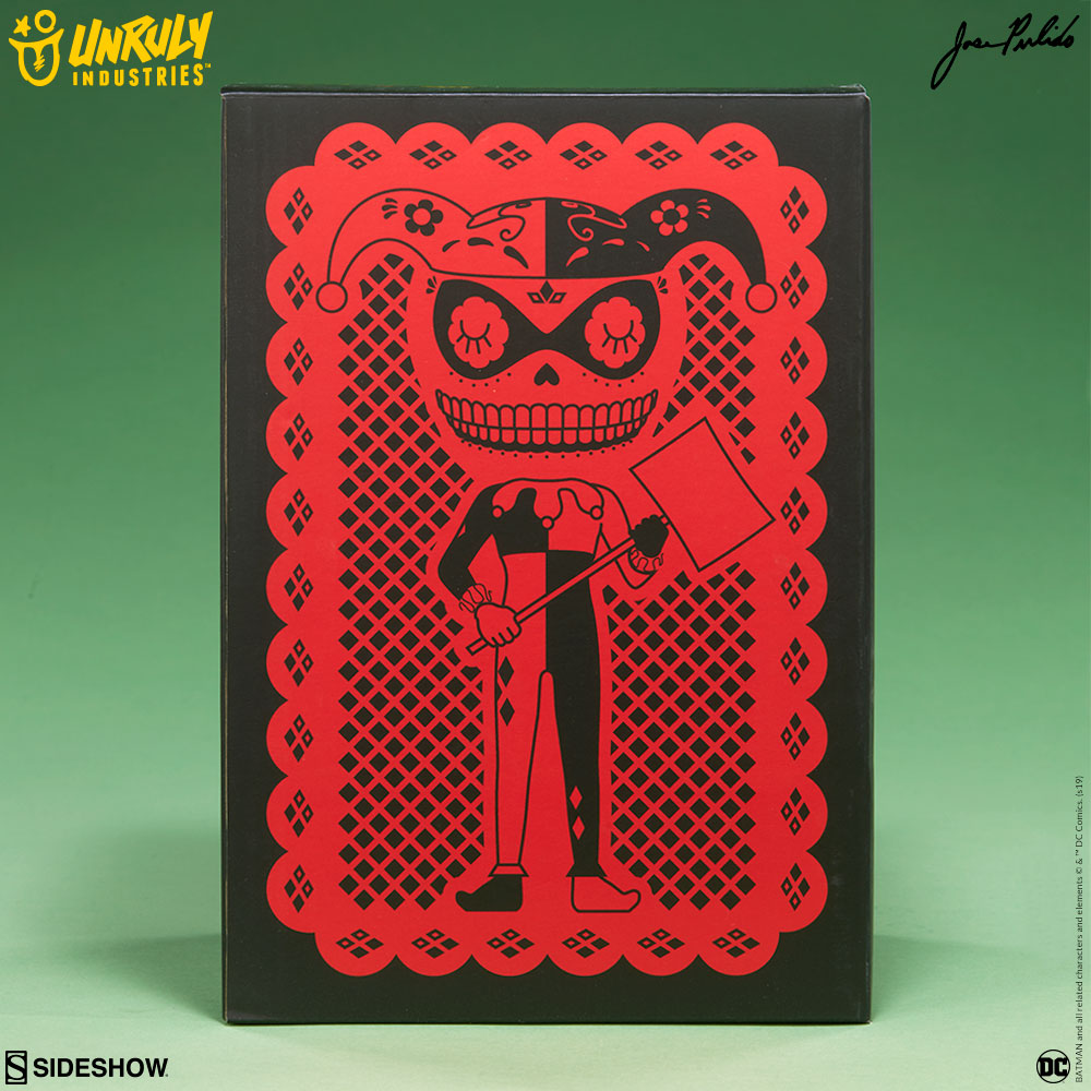 Harley Quinn Calavera Designer Toy - Collectors Row Inc.