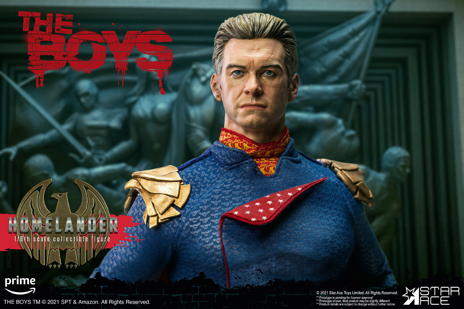 The Boys - Homelander (Deluxe Version) Sixth Scale Figure