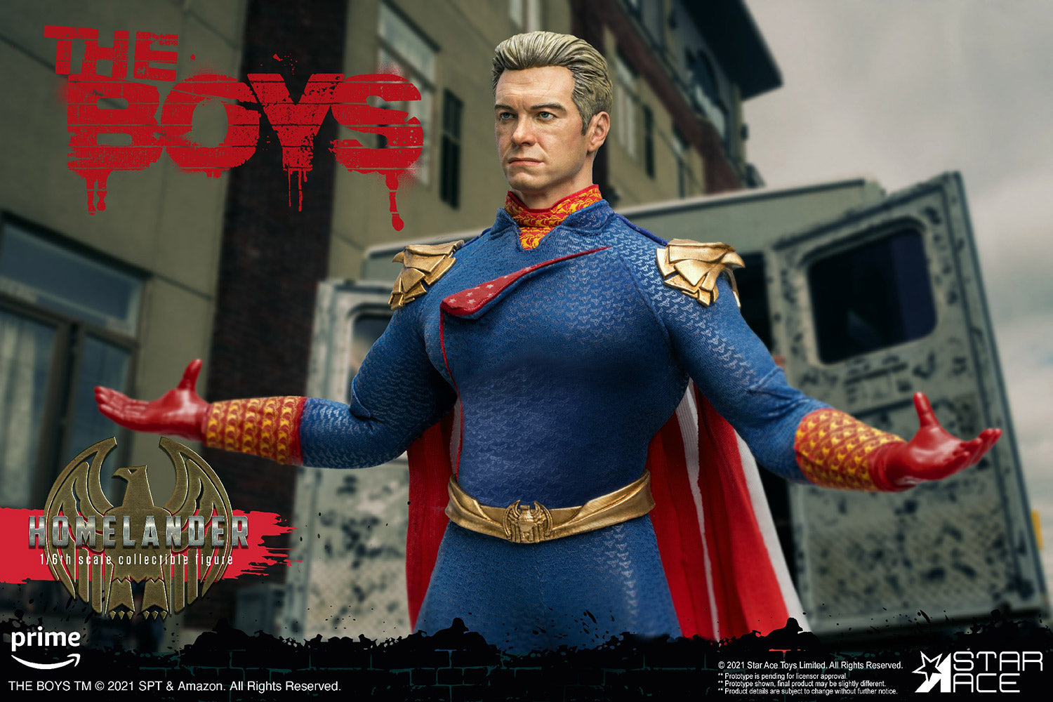 The Boys - Homelander (Deluxe Version) Sixth Scale Figure