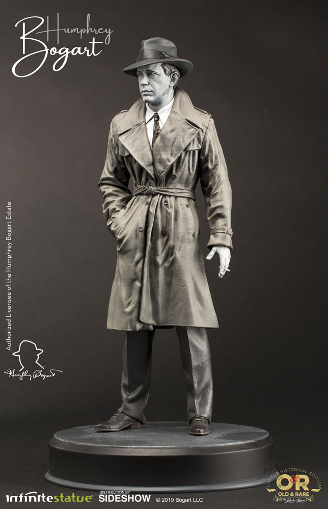 Humphrey Bogart Casablanca Statue Infinite Statue Hollywood Great Old and Rare - Collectors Row Inc.