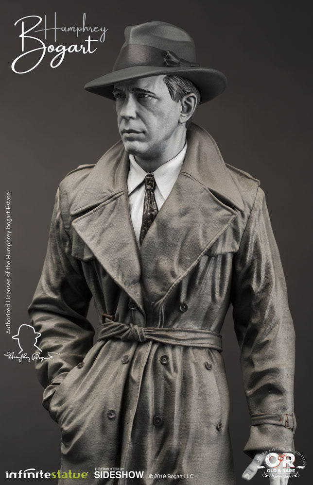 Humphrey Bogart Casablanca Statue Infinite Statue Hollywood Great Old and Rare - Collectors Row Inc.