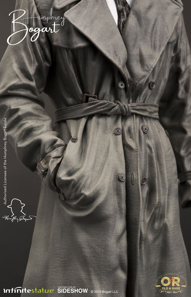 Humphrey Bogart Casablanca Statue Infinite Statue Hollywood Great Old and Rare - Collectors Row Inc.
