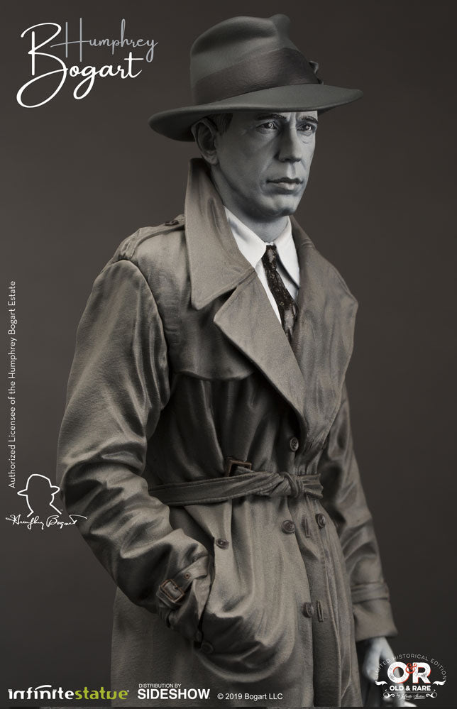 Humphrey Bogart Casablanca Statue Infinite Statue Hollywood Great Old and Rare - Collectors Row Inc.