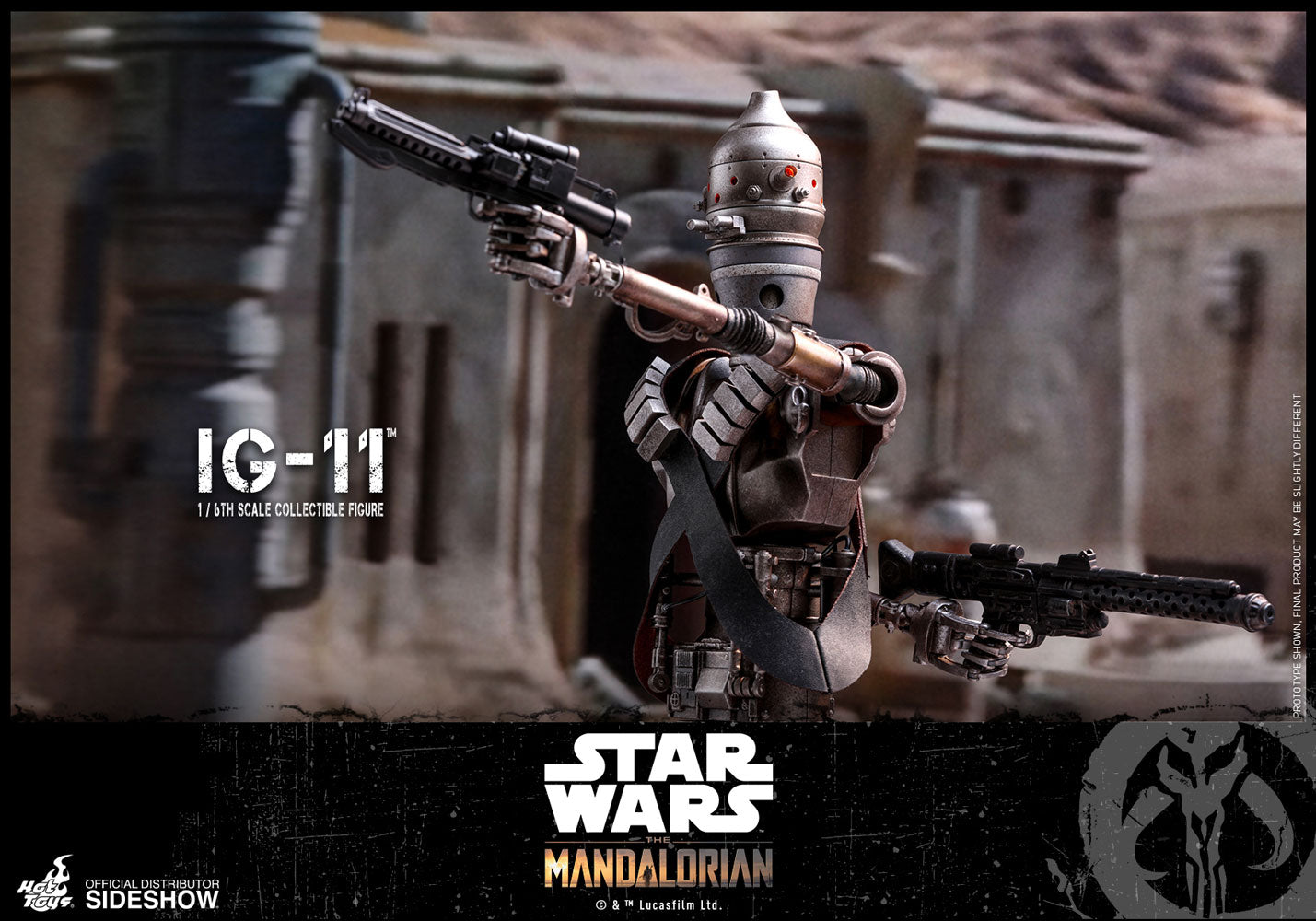 IG-11 The Mandalorian Sixth Scale Figure - Collectors Row Inc.