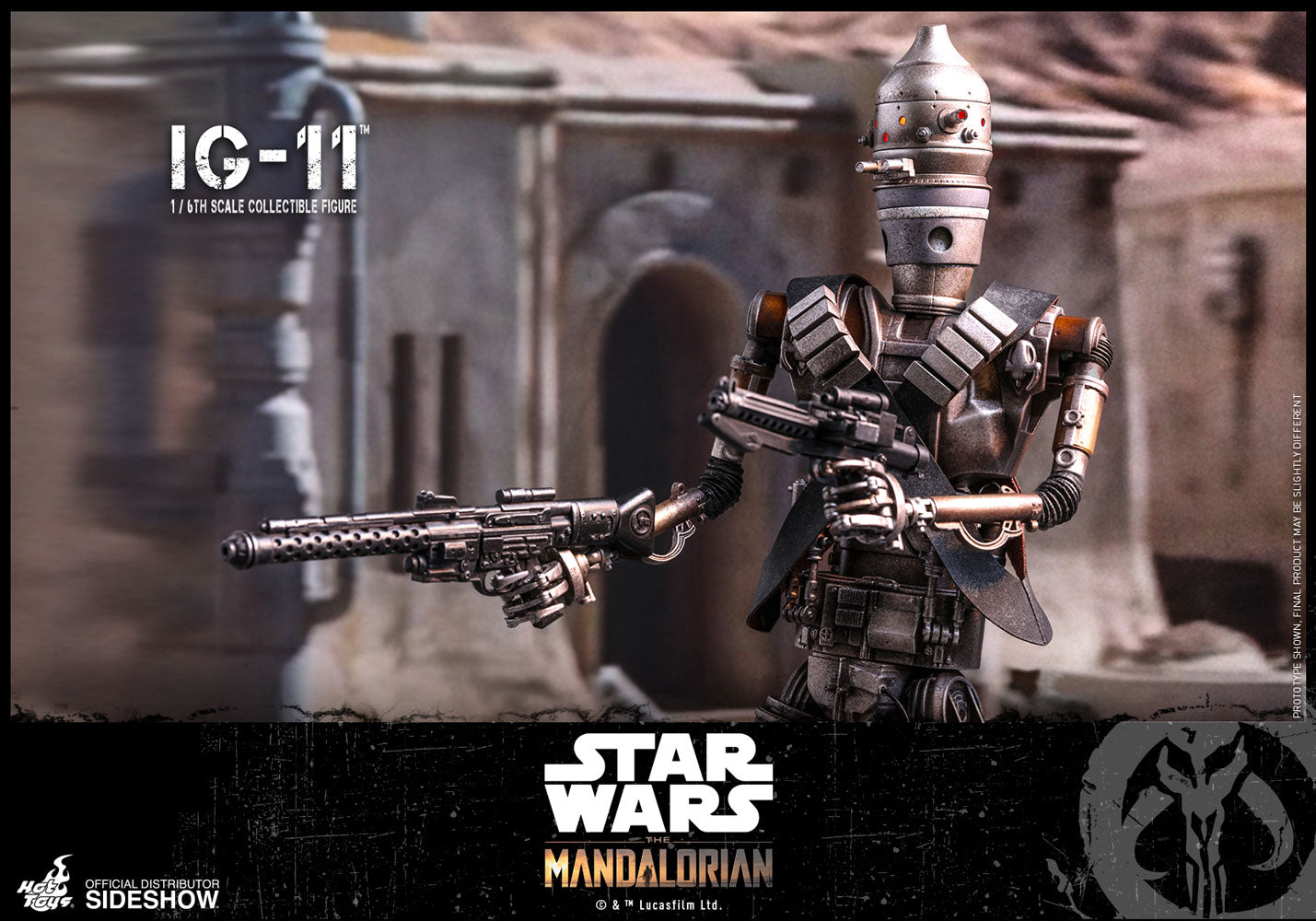 IG-11 The Mandalorian Sixth Scale Figure - Collectors Row Inc.
