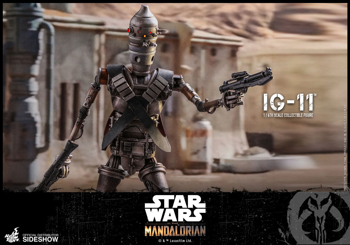 IG-11 The Mandalorian Sixth Scale Figure - Collectors Row Inc.