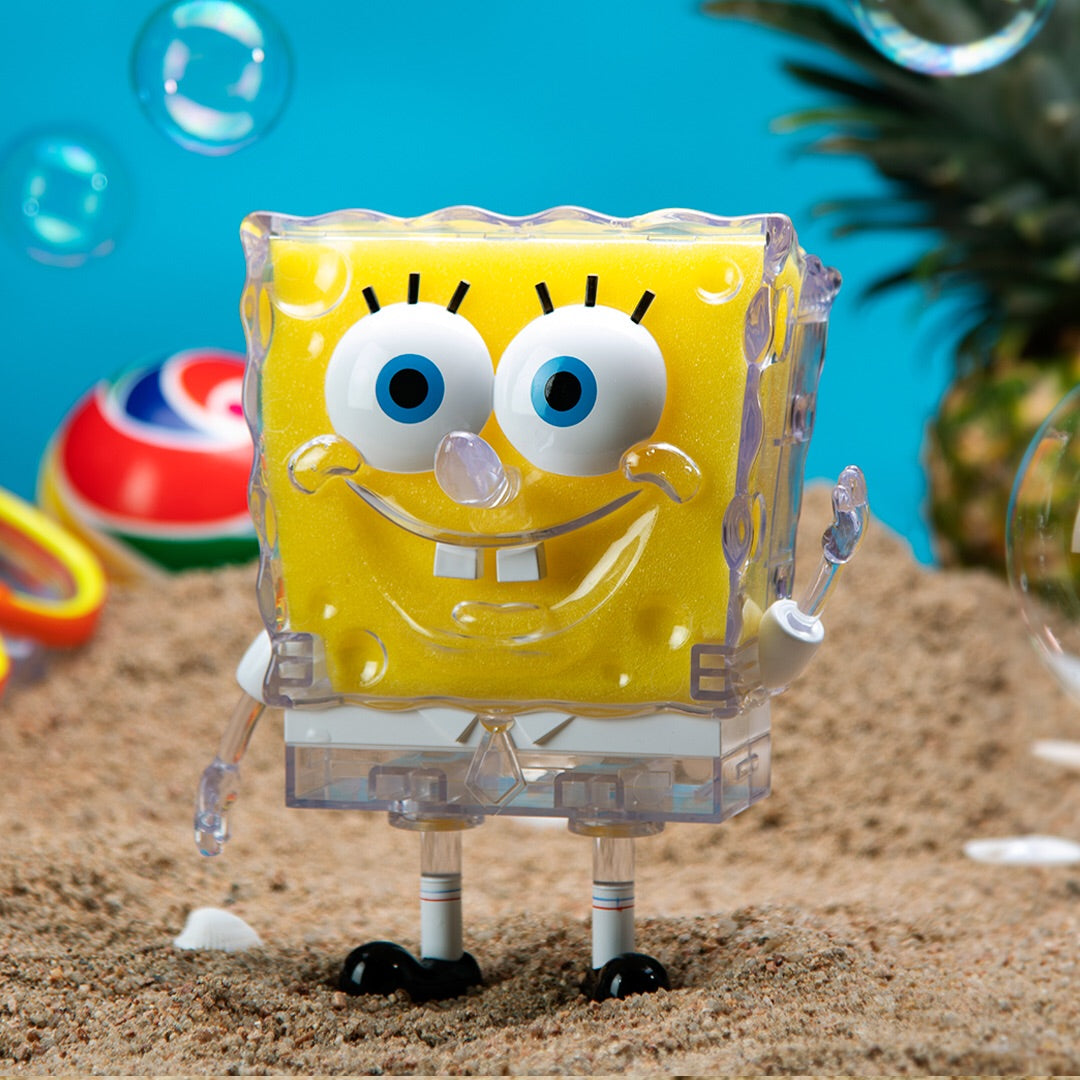 Kidrobot x Nickelodeon Shellebration SpongeBob SquarePants 8" Art Figure - Collectors Row Inc.
