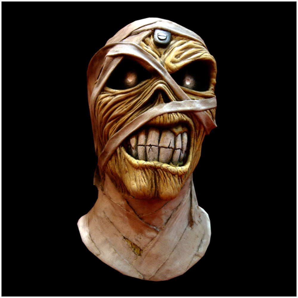 Iron Maiden Eddie Powerslave Mummy Mask by Trick or Treat Studios - Collectors Row Inc.