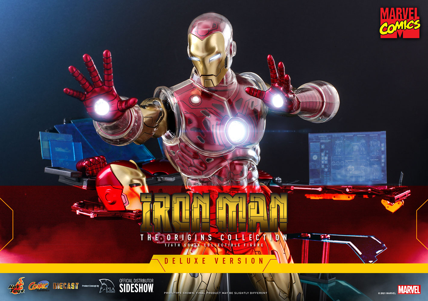 Iron Man The Origins Collection (Deluxe) Sixth Scale Figure