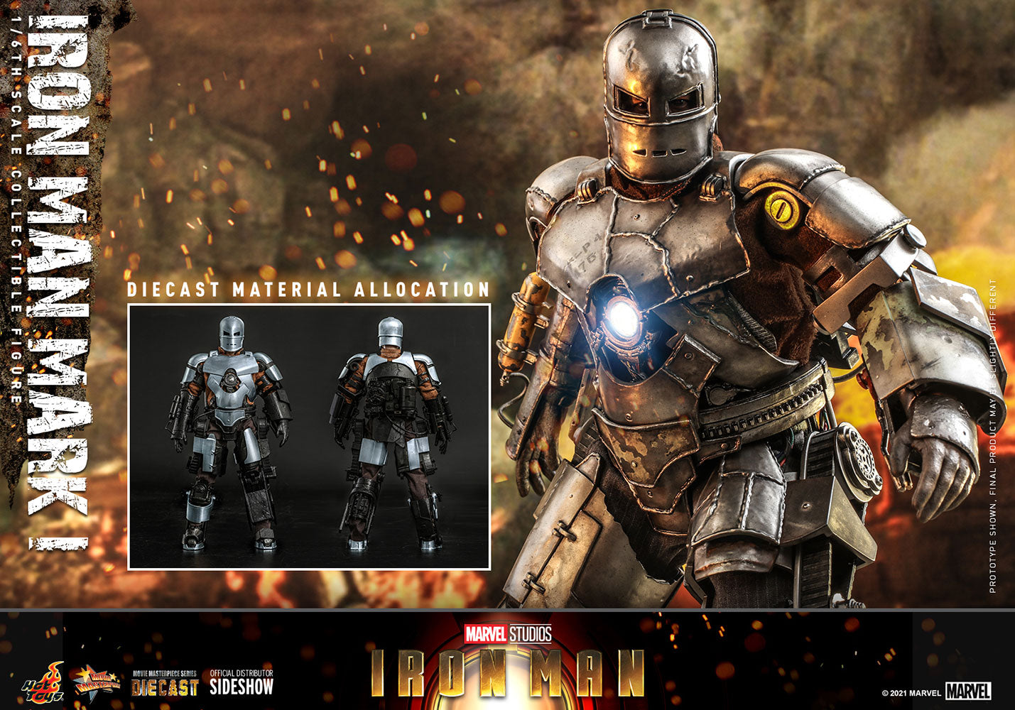 Iron Man Mark I Sixth Scale Figure