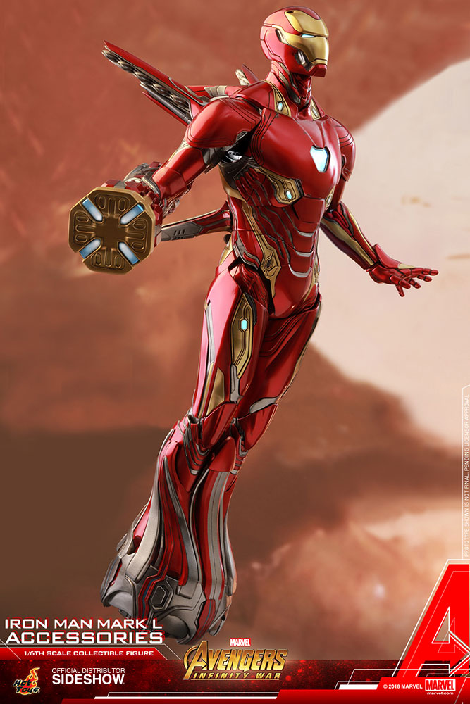 Hot Toys Iron Man Mark L Infinity War Avengers Marvel 1/6 Scale Accessories Pack - Collectors Row Inc.