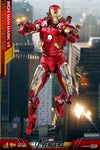 Hot Toys Iron Man Mark VII Avengers Marvel Diecast 1/6 Scale Figure - Collectors Row Inc.