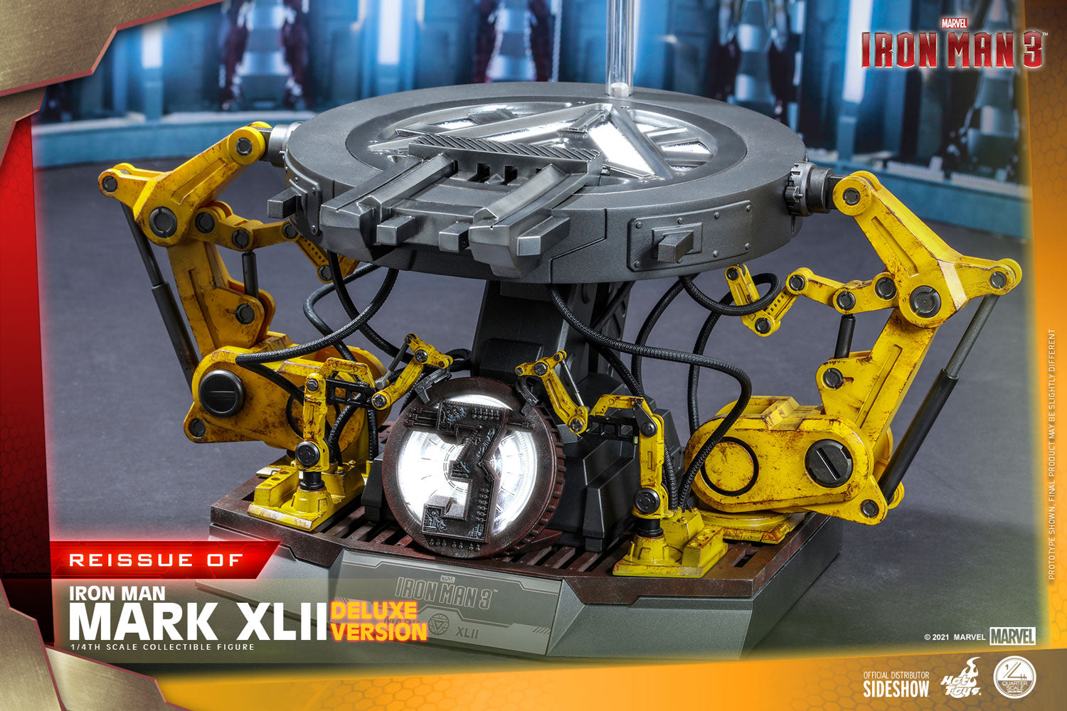 Iron Man Mark XLII (Deluxe Version) Quarter Scale Figure - Collectors Row Inc.