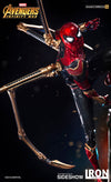 Iron Spider-Man Marvel Statue Avengers Infinity War Peter Parker by Iron Studios - Collectors Row Inc.