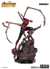 Iron Spider-Man Marvel Statue Avengers Infinity War Peter Parker by Iron Studios - Collectors Row Inc.