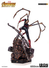 Iron Spider-Man Marvel Statue Avengers Infinity War Peter Parker by Iron Studios - Collectors Row Inc.