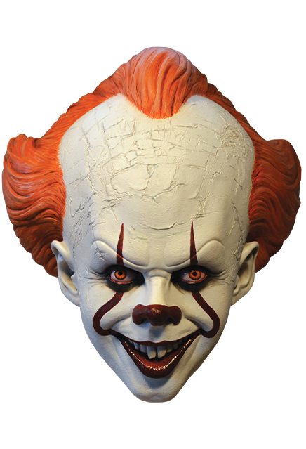 IT Pennywise Standard Edition Mask by Trick or Treat Studios - Collectors Row Inc.