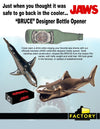 Jaws Stainless Steel Bottle Opener 3D by Factory Entertainment - Collectors Row Inc.