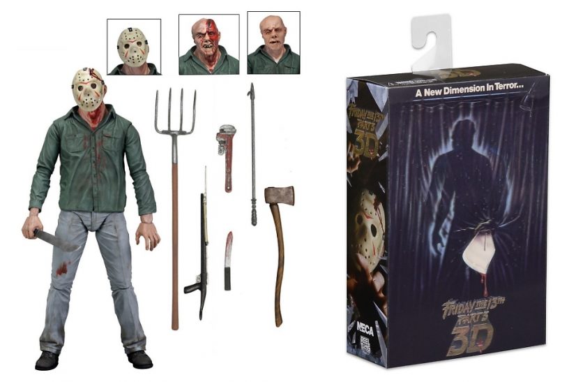 Jason Friday The 13th Ultimate Part 3 7" Action Figure by NECA - Collectors Row Inc.