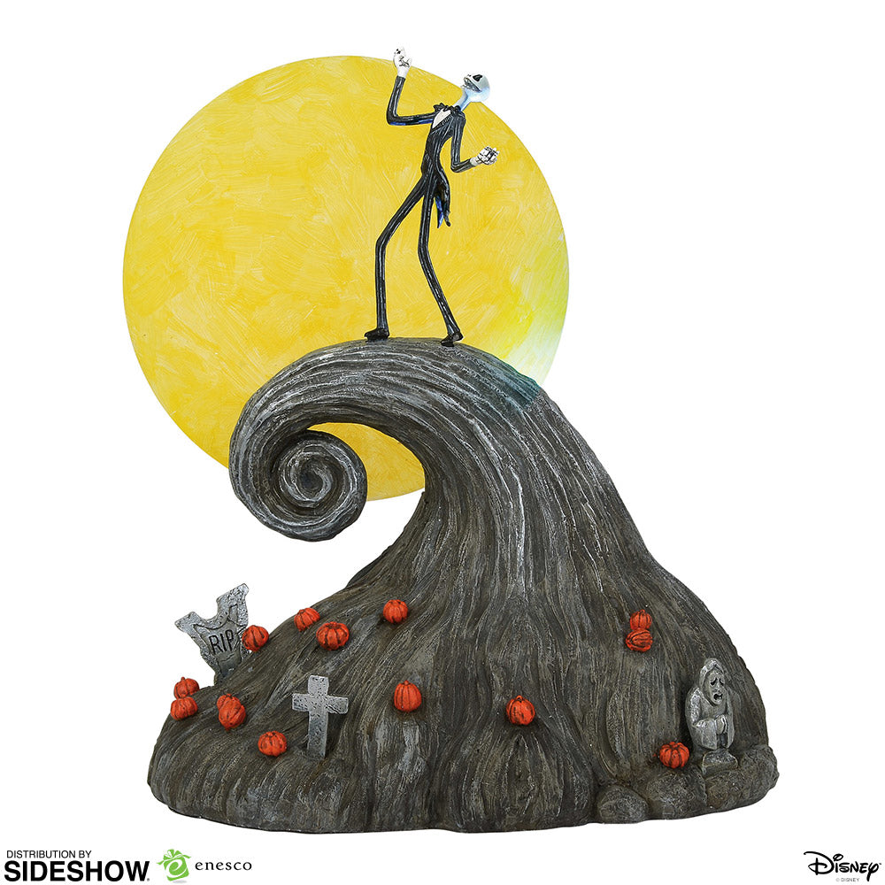 Disney Nightmare Before Christmas Village Jack on Spiral Hill Department 56 - Collectors Row Inc.
