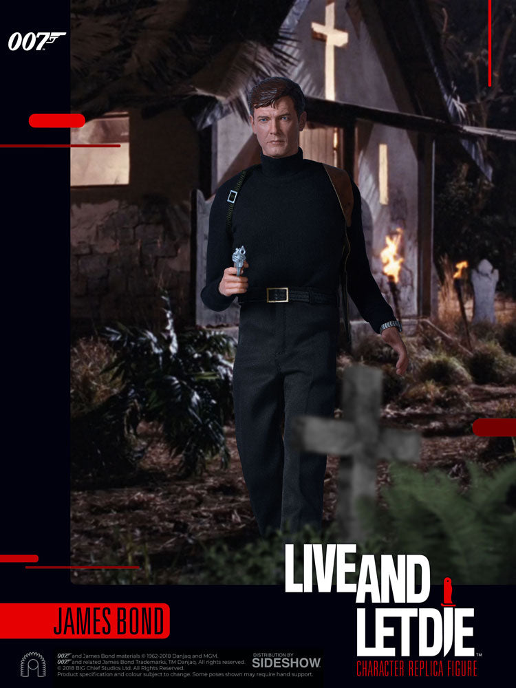 Big Chief Studios James Bond Roger Moore Live and Let Die 1/6 Scale Figure - Collectors Row Inc.