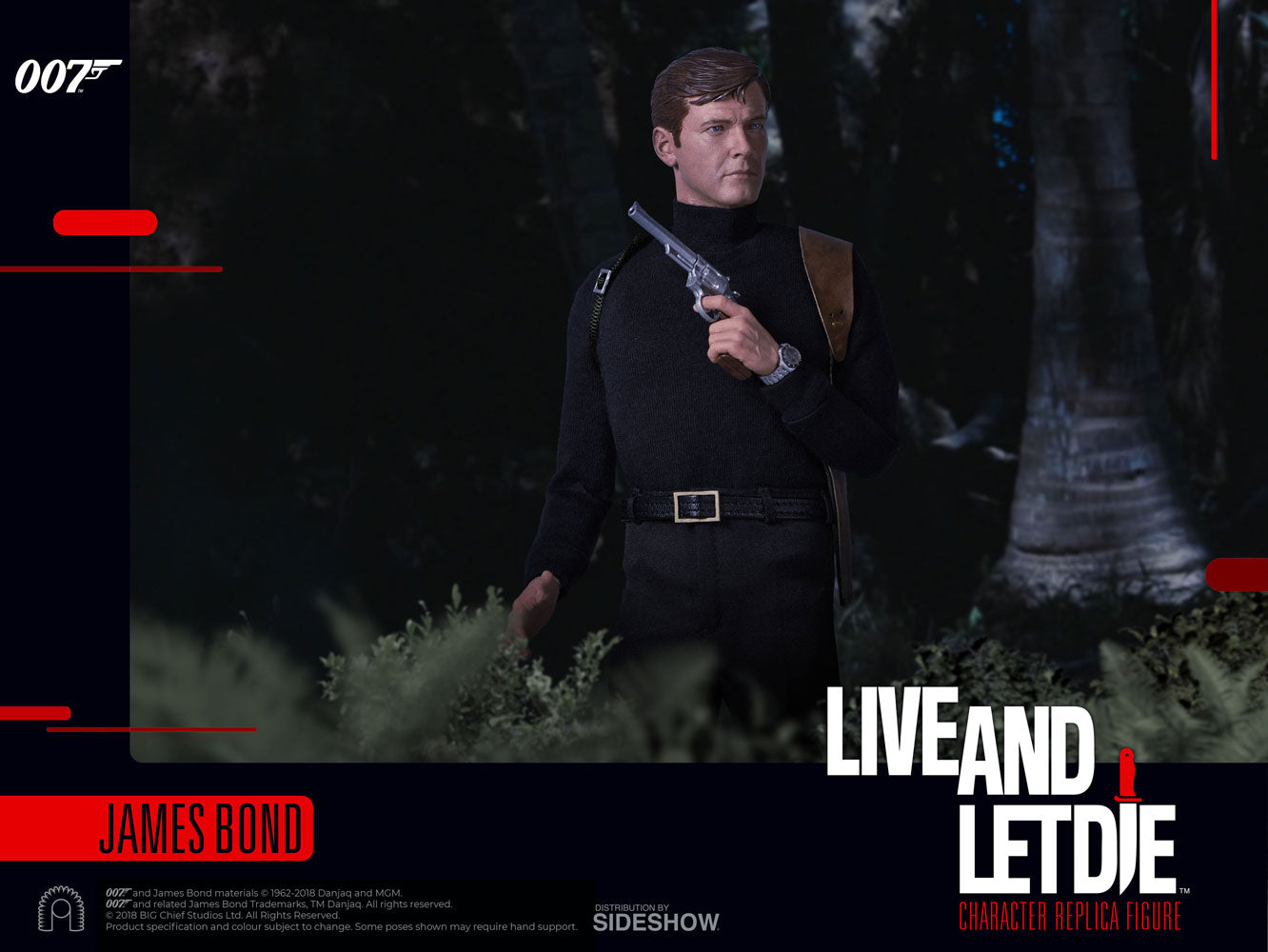 Big Chief Studios James Bond Roger Moore Live and Let Die 1/6 Scale Figure - Collectors Row Inc.