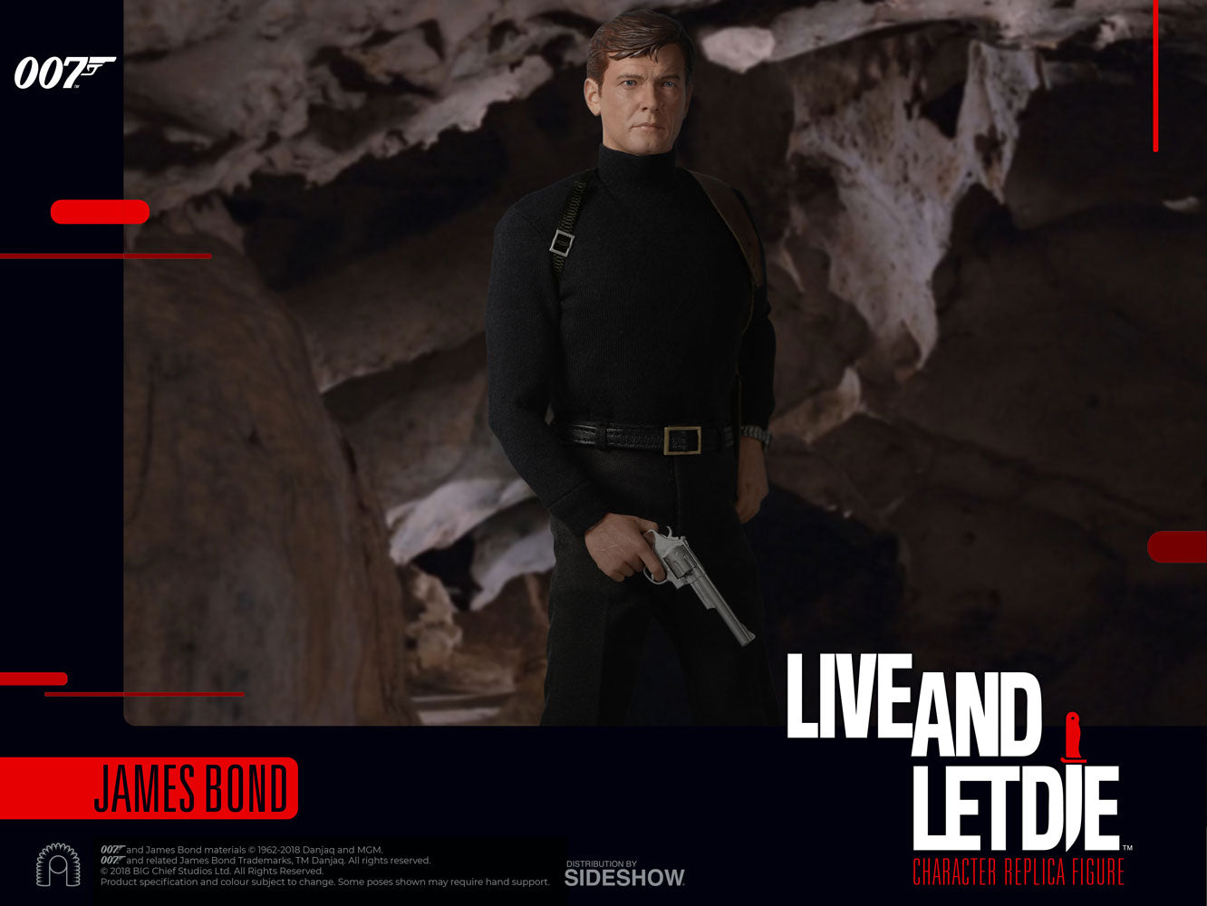 Big Chief Studios James Bond Roger Moore Live and Let Die 1/6 Scale Figure - Collectors Row Inc.