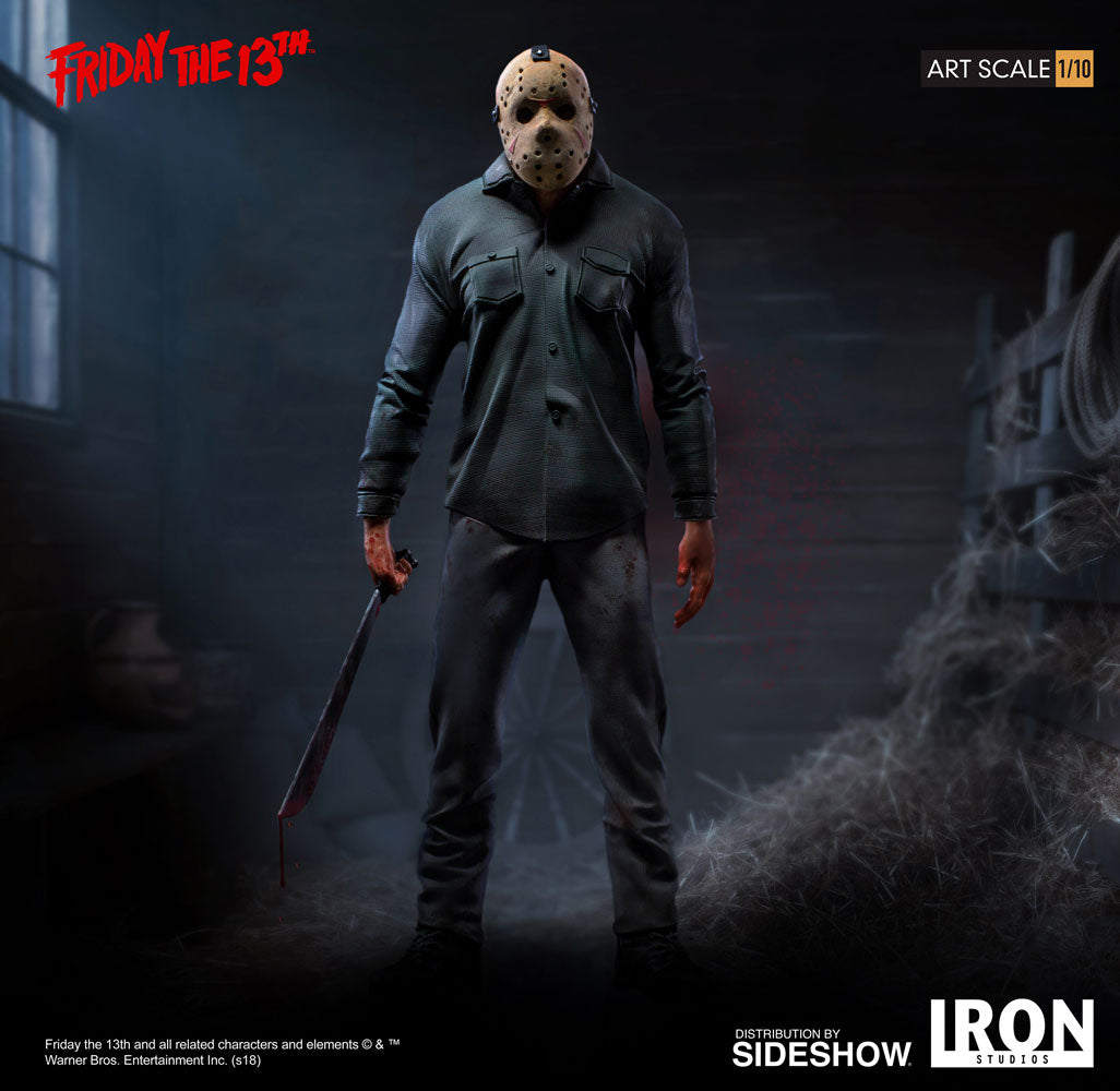 Jason Voorhees 1/10 Friday The 13th Statue by Iron Studios - Collectors Row Inc.